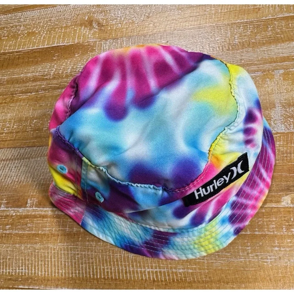 Hurley Tie-dyed Infants Bucket Hat UPF 50 B2